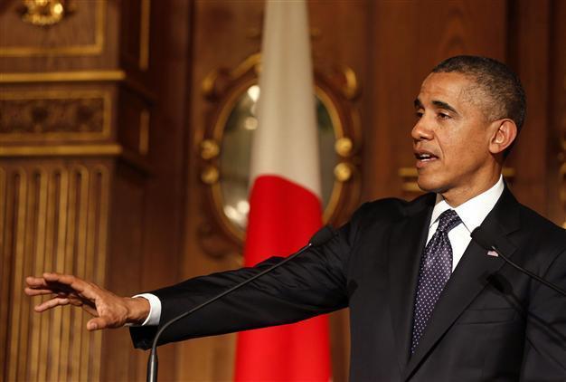 Obama says Russia not abiding by Geneva agreement on Ukraine