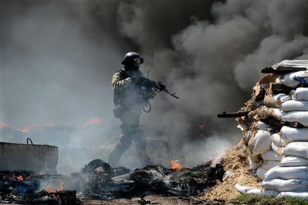 Ukraine accuses Russia of seeking third world war as military tensions soar