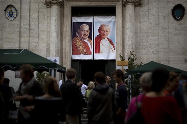 Two popes with Turkish connections declared saints in historic ceremony