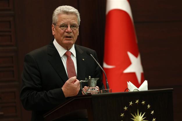 Germany’s Gauck: Turkey’s condolences to Armenians ‘a new page’