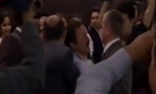 Man detained after attempting to protest Turkish PM at Parliament