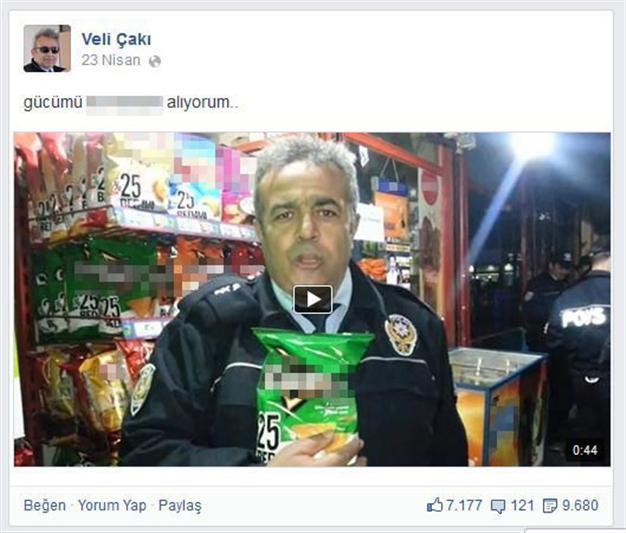 Superior launches probe into chips-addicted Turkish policeman