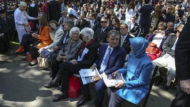 President Gül asks for privacy during his son’s graduation from Harvard