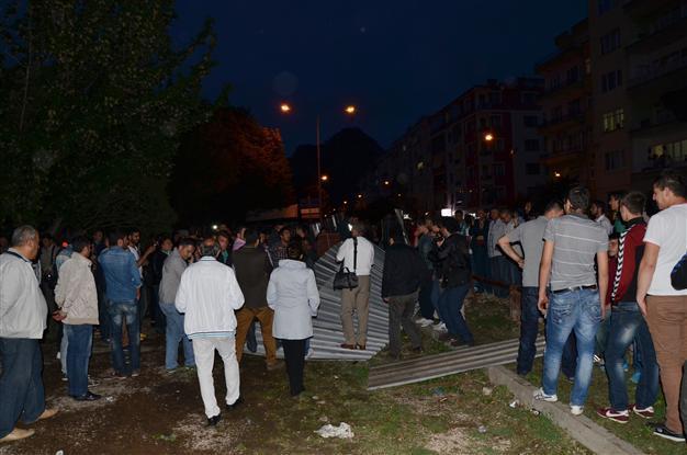 Amasya residents fight gas station construction on green area in Gezi-inspired protest