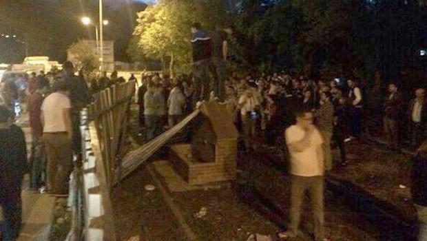 Amasya residents fight gas station construction on green area in Gezi-inspired protest