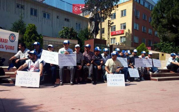Soma miners protest failure to pay their salaries
