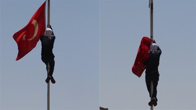 He will pay the price: Turkish authorities condemn flag removal in Diyarbakır