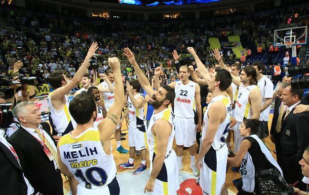 Galatarasay boycotts final game, Fenerbahçe clinches basketball league title
