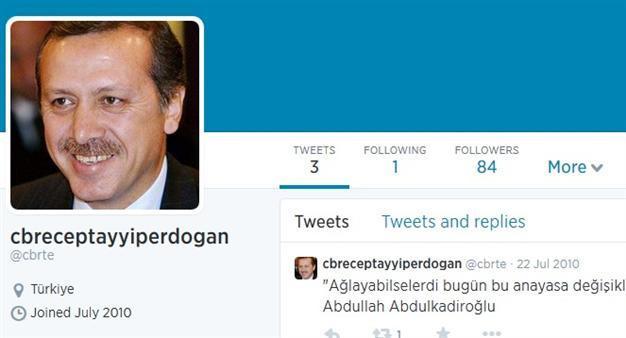 Call it vision: ‘Presidency’ Twitter account for Turkish PM Erdoğan obtained four years ago