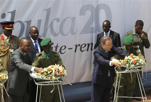 Ban says shame still clings to UN over Rwanda genocide