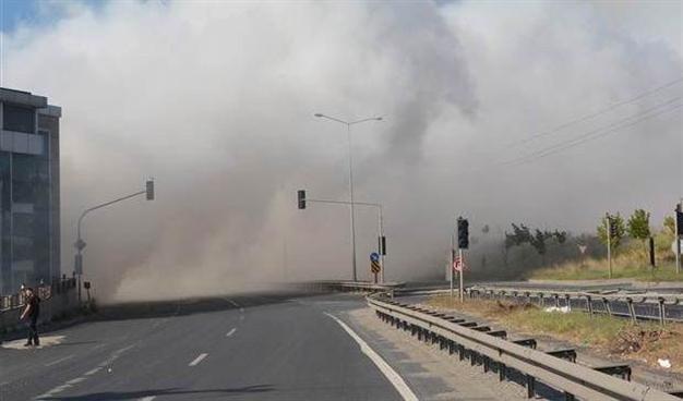 Fire erupts at chemical factory in Thracian province