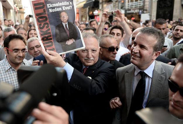 İhsanoğlu feels the heat of politics