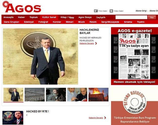 Pro-Erdoğan group hacks Armenian weekly’s website, threatens community with ‘eradication’