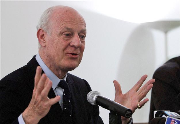 De Mistura to succeed Brahimi as Syria peace mediator