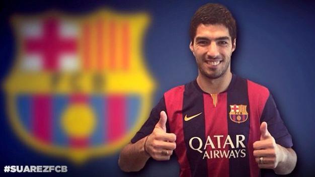 Barcelona agree to sign Suarez from Liverpool