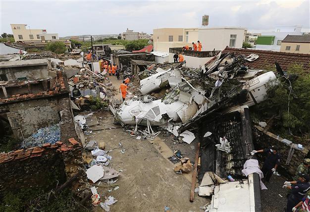48 killed, 10 survivors in Taiwan plane crash: airline