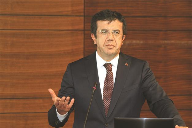 Turkish economy minister criticizes blurring out of brands on TV