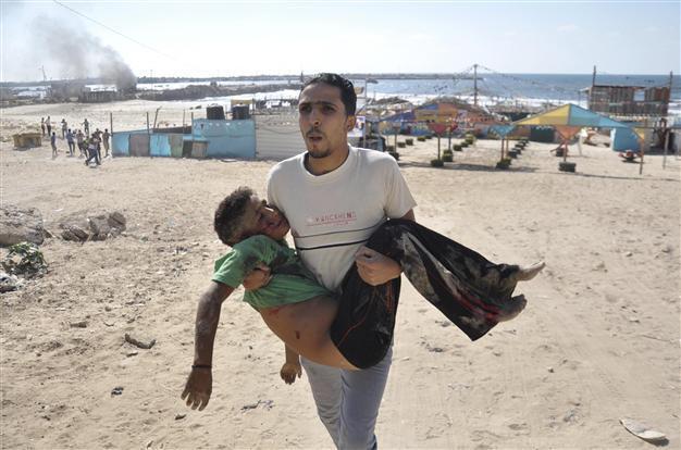 Four children killed by Israeli strikes on Gaza beach become symbols of assault
