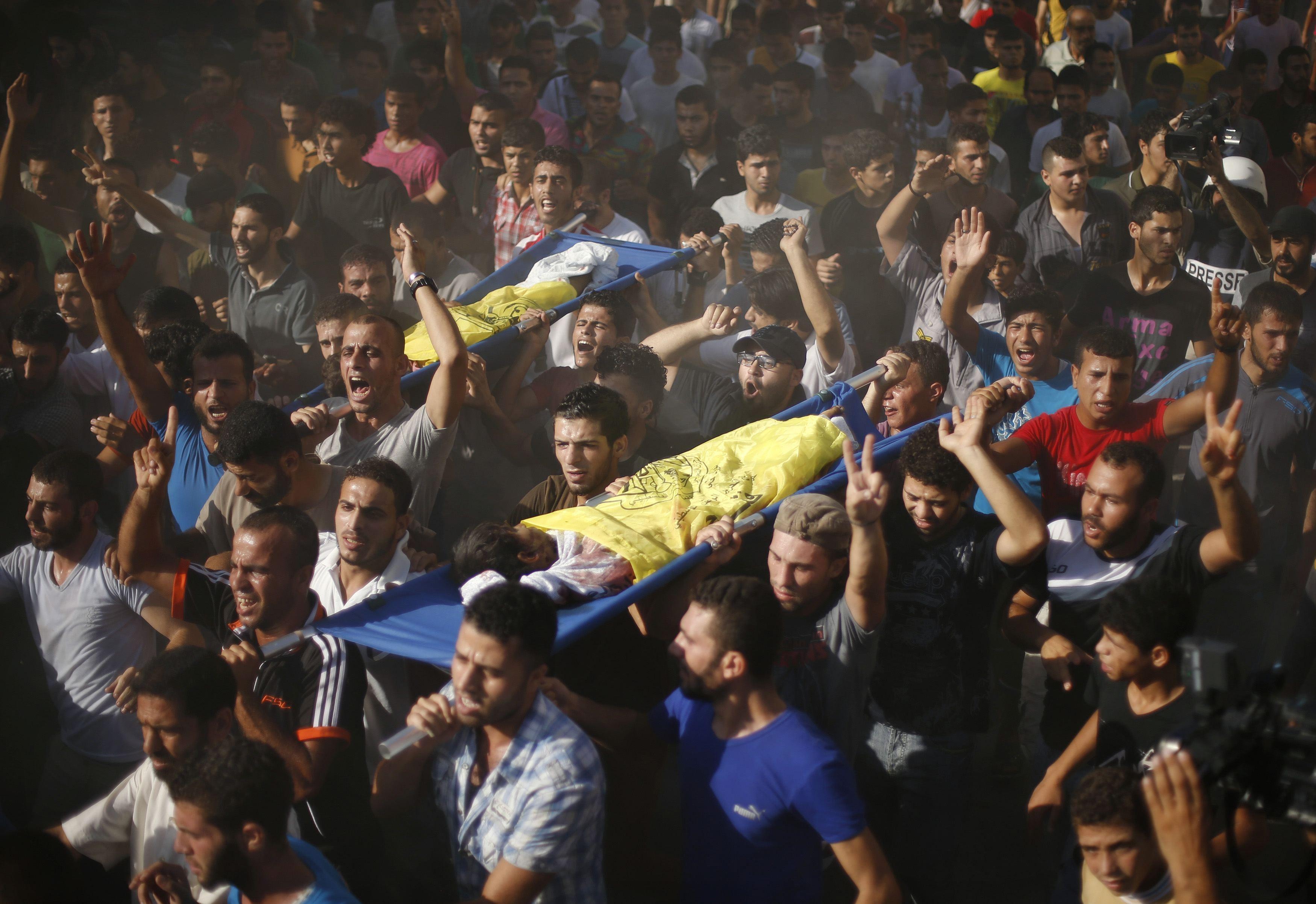 Four children killed by Israeli strikes on Gaza beach become symbols of assault