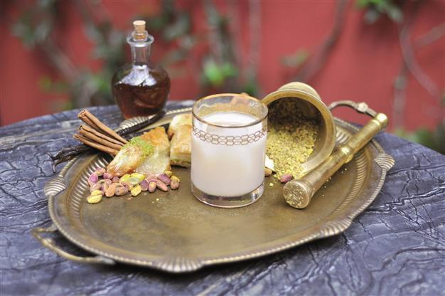 A sip of baklava