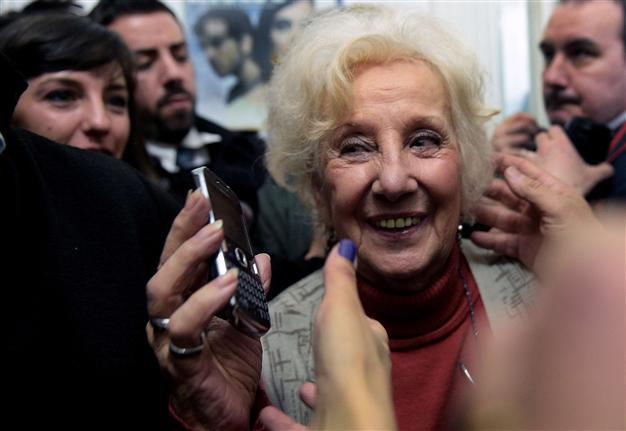 Decades later, Argentina activist finds stolen grandson