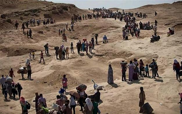 Yazidis fleeing Islamic State settled in homes in southeastern Turkey