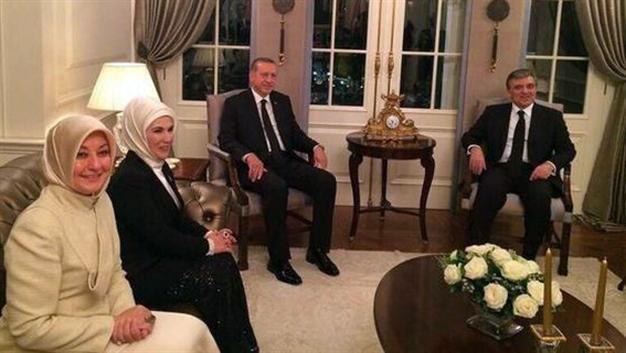 Güls return to party is natural, Erdoğan says in farewell reception