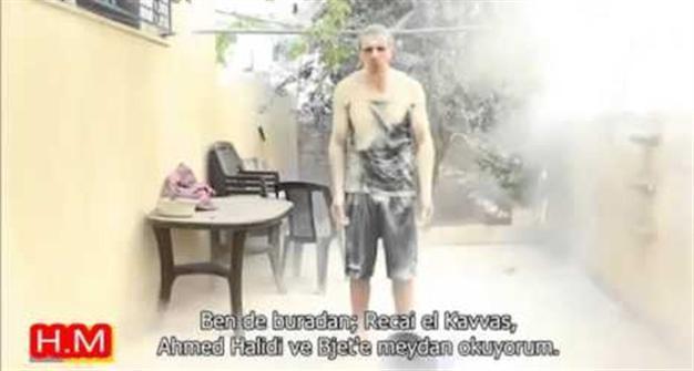 Turkish aid official takes Gaza’s ‘dust bucket challenge’