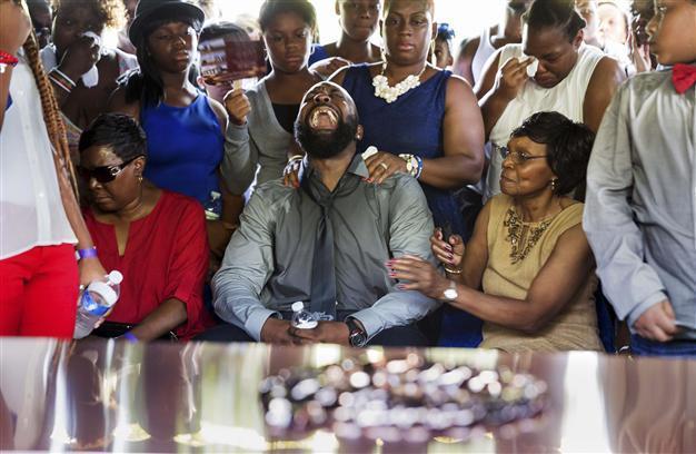 Michael Brown remembered at funeral with calls for peace, justice