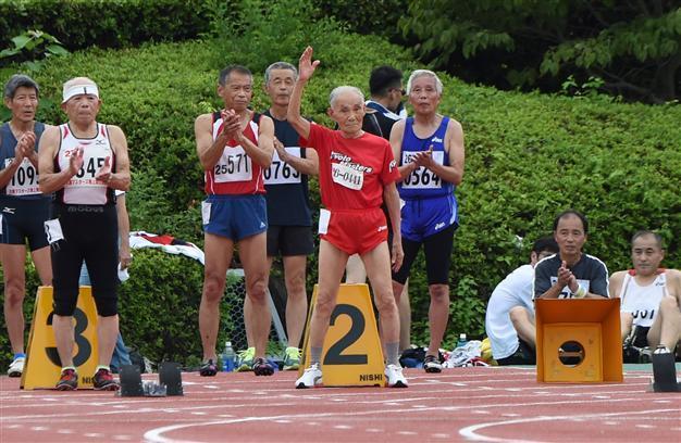 Japans Golden Bolt: 103-year-old challenges worlds fastest man
