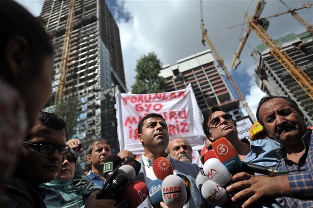 Constructor company of Istanbul skyscraper ‘sponsor of AKP,’ HDP co-chair says