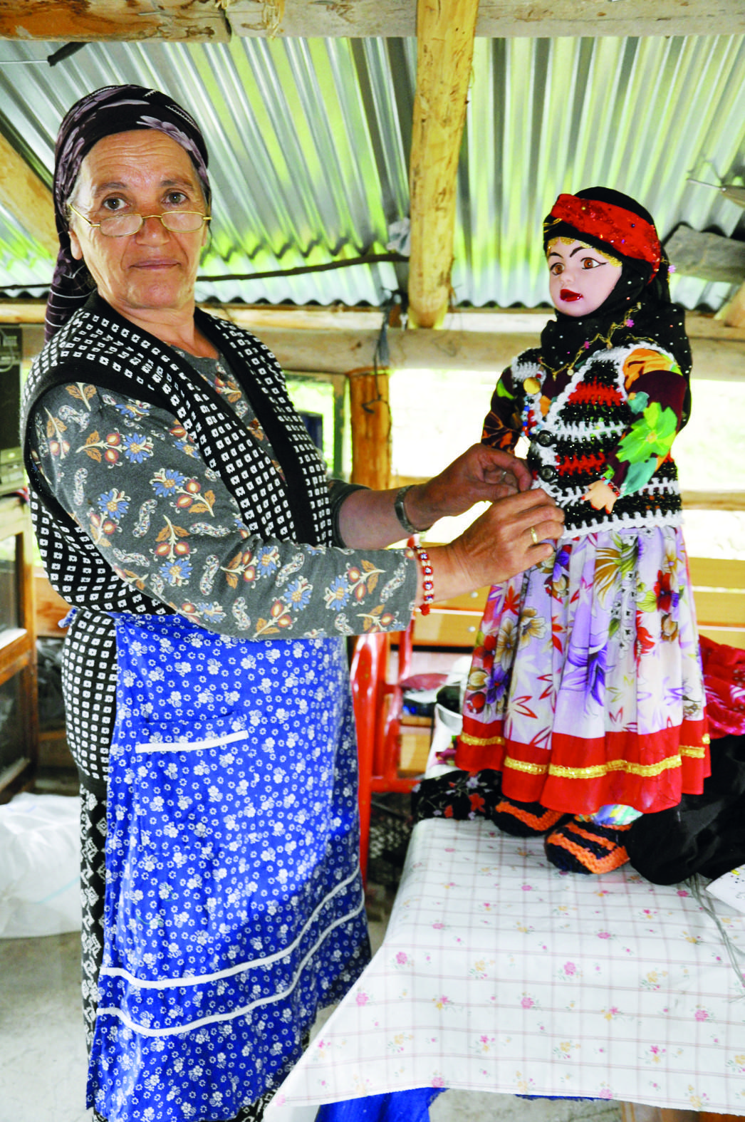 Traditional Anatolian dolls in demand as gift