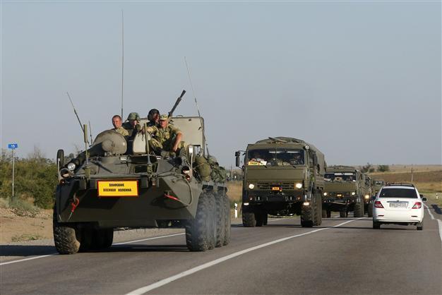 Kyiv says two Russian armoured vehicles captured in east Ukraine