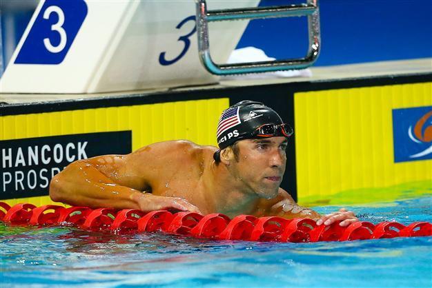 Phelps impresses in first international comeback race