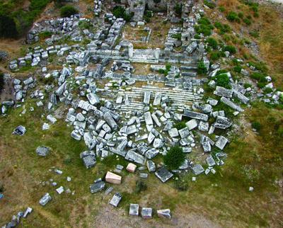 Temple of Serapis in Ephesus undergoes restoration