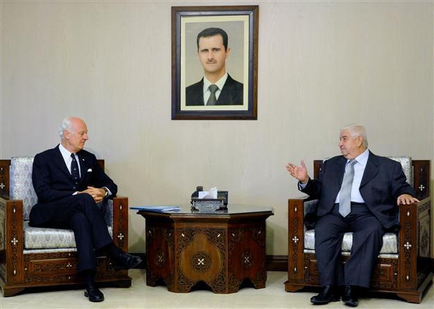 UN Syria envoy says terrorist groups must be confronted, calls for political solution