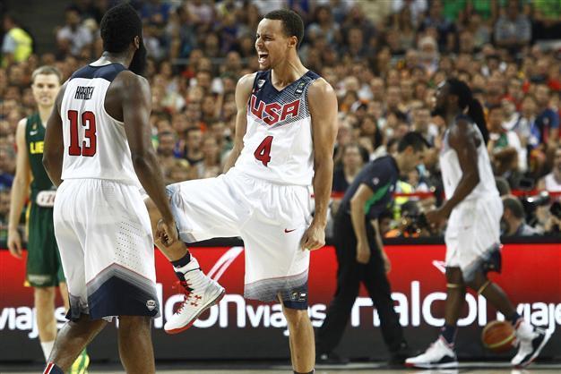 US breeze past Lithuania into final