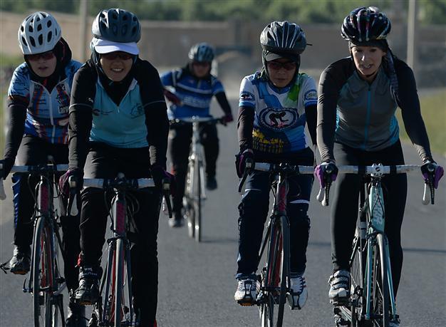 Bicycle a new metaphor of freedom for Afghan women