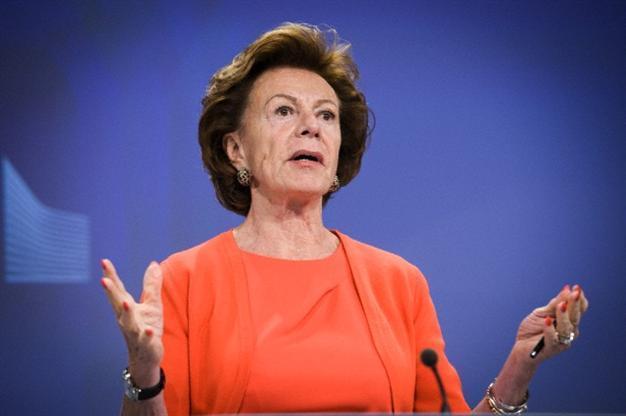 Free speech a must for joining EU family: Kroes