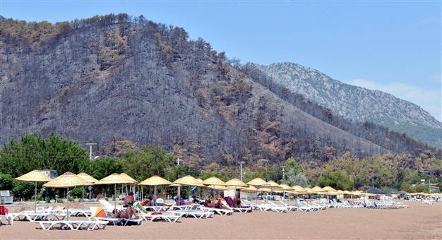 Officials deny claims that areas of Adrasan Bay destroyed by fire will open to construction