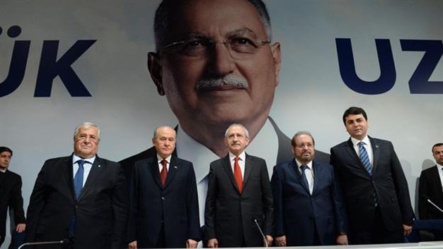 Five political parties declare support to İhsanoğlu’s presidential bid