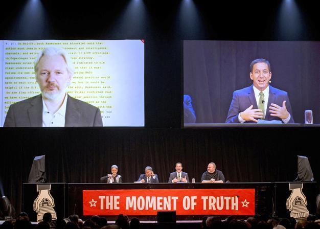 Snowden, Assange join Dotcom attacking spying New Zealand government