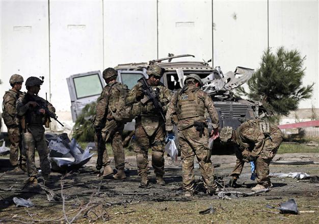 Three NATO soldiers killed in Kabul suicide car bomb