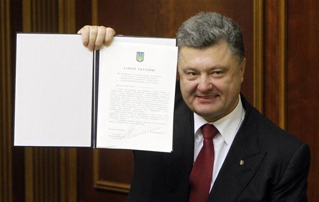 Ukraine parliament ratifies landmark EU pact