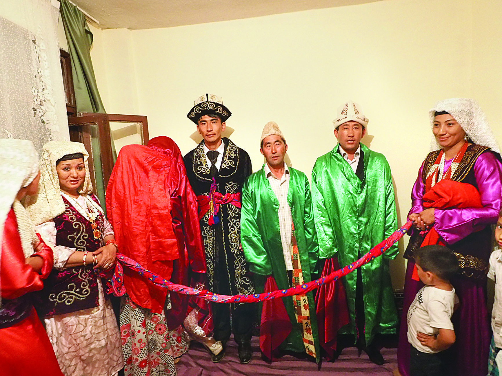 Marriage the Kyrgyz way next to Lake Van