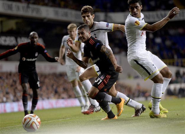 Beşiktaş forced to accept draw away to Tottenham in London