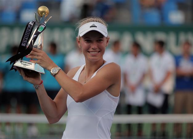 Wozniacki routs Vinci for Istanbul title