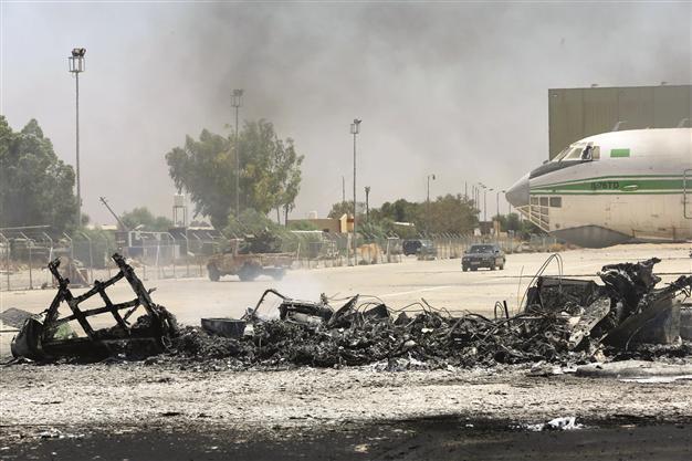 Battle for airport in Libya leaves 47 dead