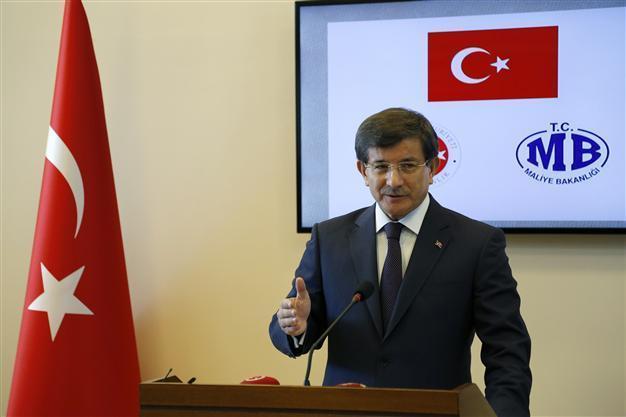 Government to reveal strategy to tackle black economy, PM Davutoğlu says