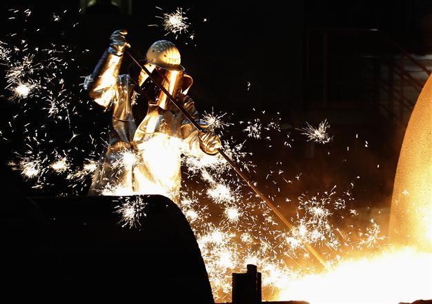 German growth falters as industrial sector slumps